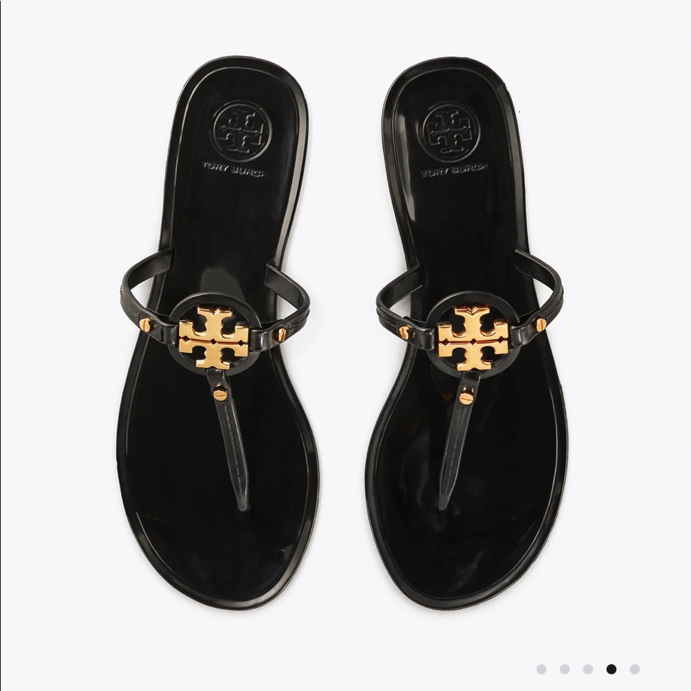 mini miller jelly thong sandal tory burch